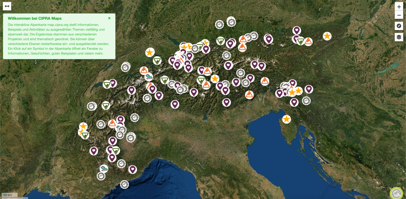 Cipra - Leben in den Alpen